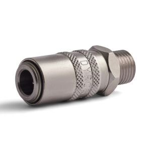 Edelstahl Dyros Serie 6 Kupplung mit BSP 1/4"