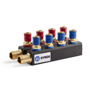 Dyros Kupplungsbatterie Serie 90 (8B + 8R) mit 3/4"