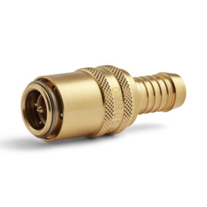 Dyros-Kupplung Serie 90 mit Schlauchanschluß 1/2" mit Ventil
