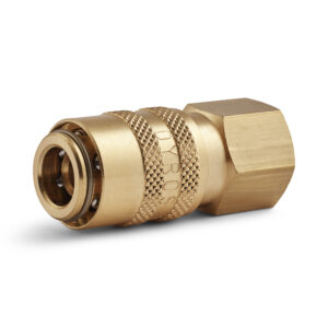 Dyros Serie 10 Kupplung mit BSP 3/8" blau