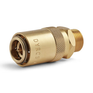 Dyros Serie 40 Kupplung L = 38 mm mit BSP 3/8"