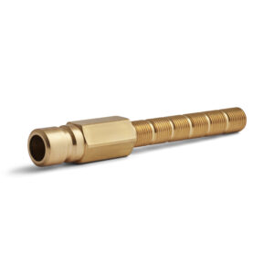 Dyros-Kupplungsnippel Serie 40 mit AG G3/8" L=100mm
