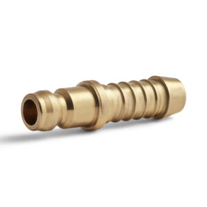 Dyros-Kupplungsnippel Serie 6 mit Schlauchanschluß 1/4"