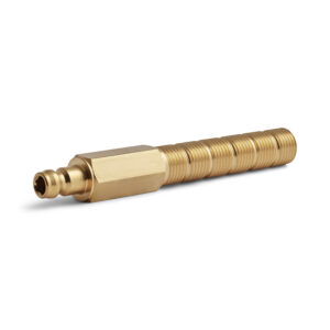 Dyros-Kupplungsnippel Serie 6 mit AG G3/8" L=100mm