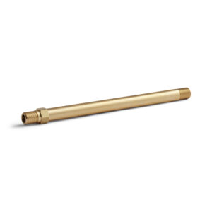 Dyros Schlauchnippel L = 100 mm mit BSP 3/8" extern
