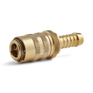 Dyros-Sicherheitskupplung Serie 10 mit 1/2" Schlauchanschluß mit Ventil