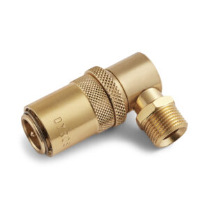 Dyros Serie 40 Kupplung mit M 14x1.5 90°