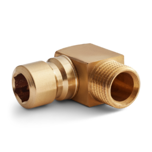 90° Dyros-Kupplungsnippel Serie 40 mit AG G1/4"